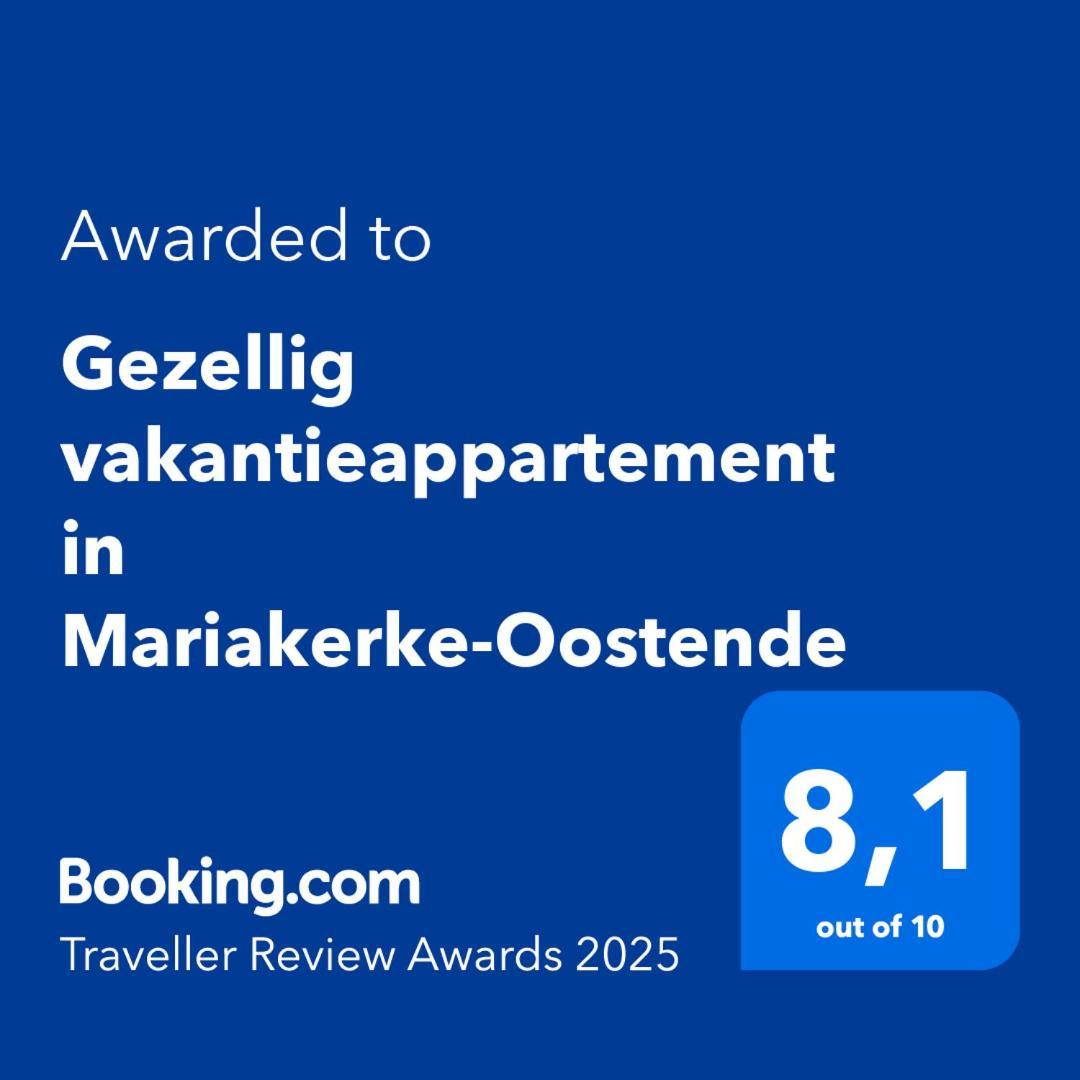 Gezellig Vakantieappartement In Mariakerke-Oostende Bagian luar foto